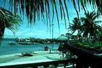 Hafen von Zamboanga vom Lantaka Hotel aus