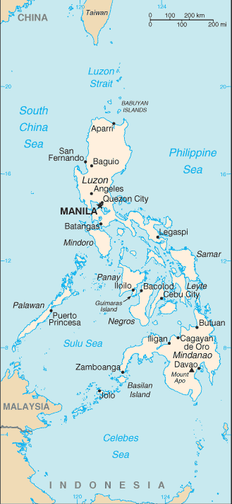 map of the Philippines, Philippine map