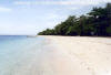 Pink Sand Beach of Great Santa Cruz Island, Zamboanga City, Philippines.