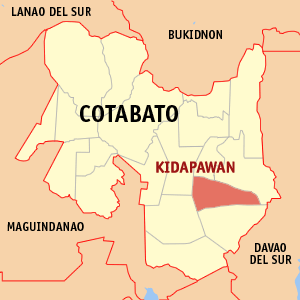 Kidapawan cotabato map locator.png