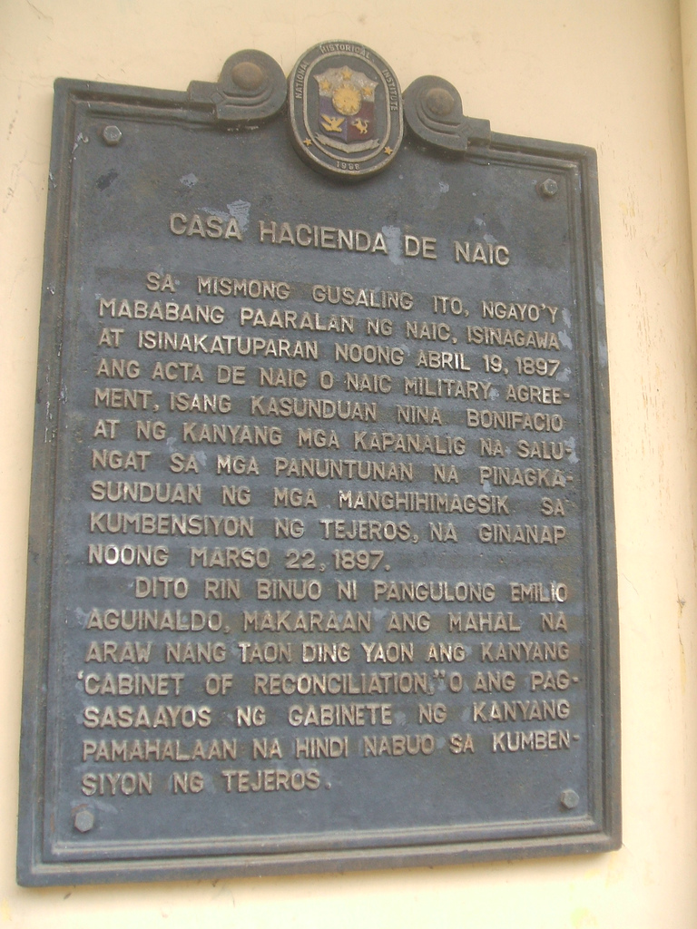 FileNaic cavite historical plaque 01.jpg Philippines