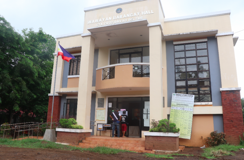 File:Inawayan, Santa Cruz, Davao del Sur Barangay Hall.png