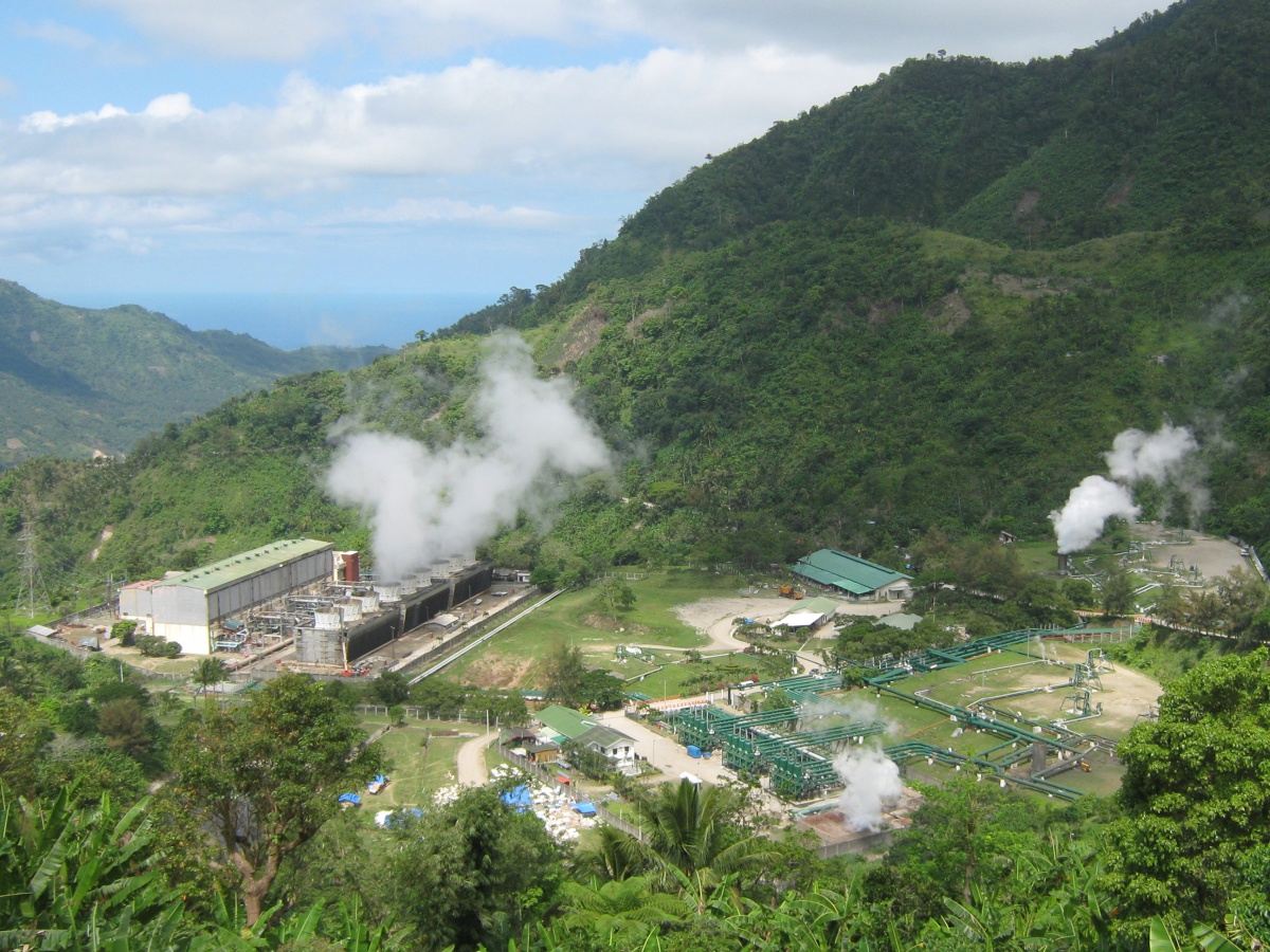 File Puhagan Geothermal Plant jpg Philippines
